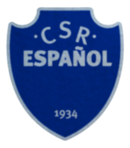 Parche Escudo Felpa Para Coser 6cm Set X4 Futbol Arg002 Centro Español Centro Español
