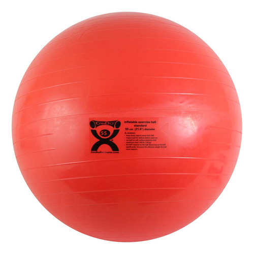 Cando - Bola Inflable (21.7 in), Color Rojo