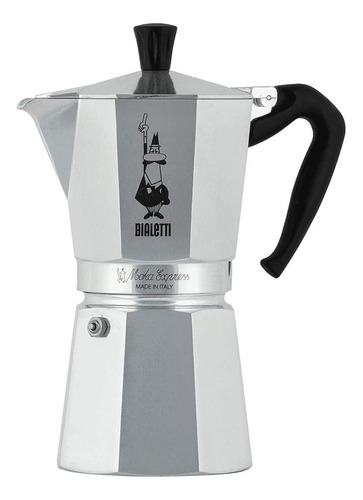 Cafetera Bialetti Moka Express 9 Tazas Manual Italiana