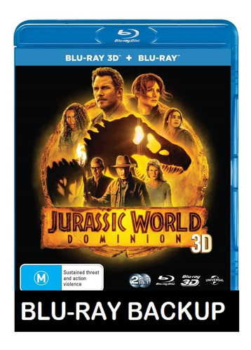 Jurassic World Dominion - Blu-ray 3d Backup