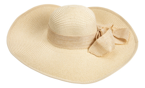Sombrero De Paja Con Protección Solar Al Aire Libre Para Muj