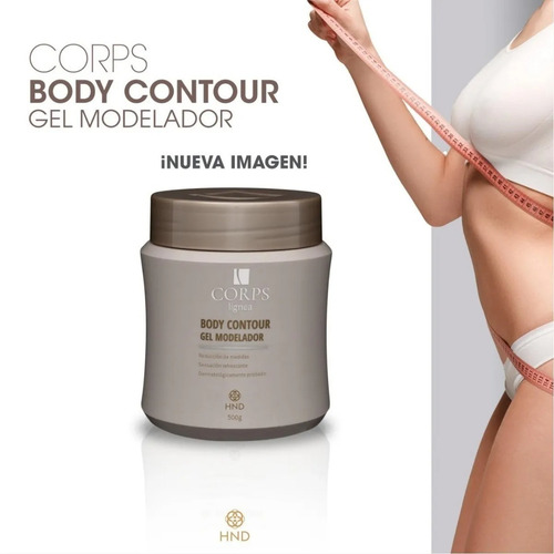 Imagen 3 de 7 de Gel Reductor Corps Hnd Hinode Para Abdom - g a $118