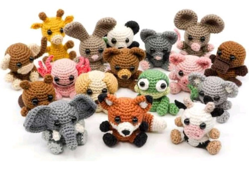 Muñecos Amigurumis Tejidos A Crochet.