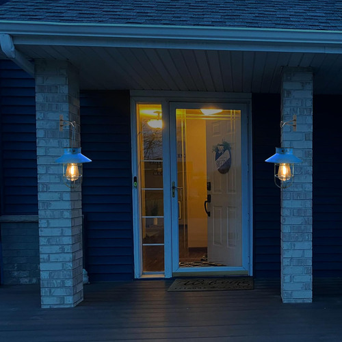 Faroles Solares Impermeables Para Exteriores, Luces Solares