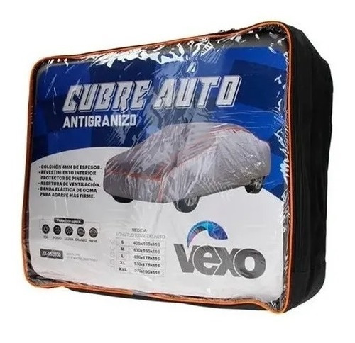 Cubre Auto Antigranizo Universal Talle Xxl (570x196x116)