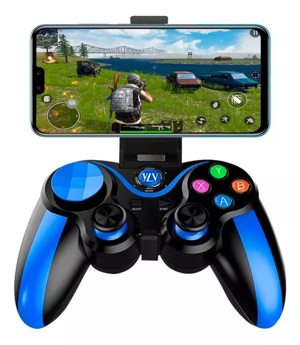 2 Controles Para Celular Gamepad Joystick Suporte Jogo Gamer em