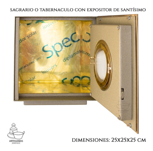Sagrario Con Expositor De Santísimo Cordero De Dios