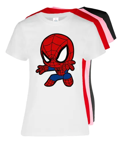 Blusa spiderman mujer best sale