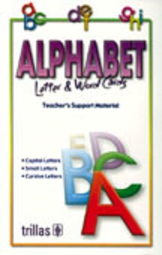 Alphabet Letter & Word Cards. Vocabulary Teacher's Trillas