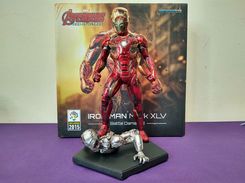 Estatuilla Iron Man Mark 45 Battle Damaged Iron Studios 1/10