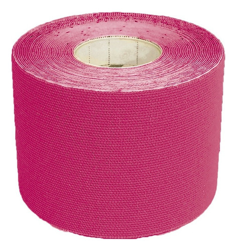 Cinta adhesiva multisanitaria Kinésio Roll Hc028, color rosa, 5 cm x 5 m