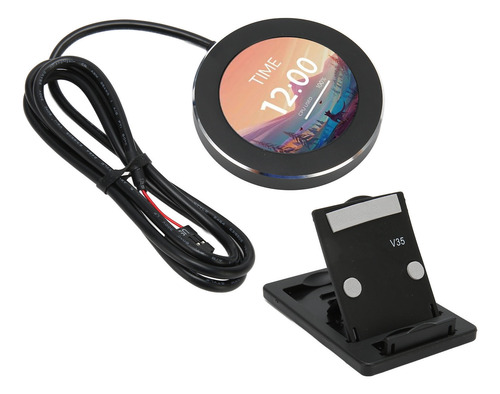Pantalla Lcd Liquid Cooler De 2,1 Pulgadas, Redonda, 480 X 4