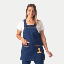 Comprar Jardinero Guardapolvo Azul Maestra Talles 0-1-2-3