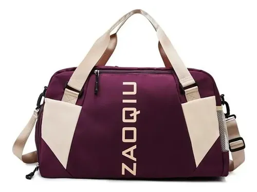 Bolsa Mala De Mão 10kg Feminina De Bordo Viagem Grande Cor Vinho
