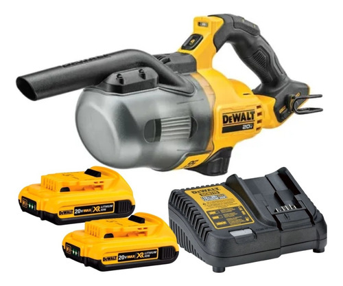 Aspirador Portatil 2 Bat 20v 2ah Dcv501hb Dewalt +carreg Rap