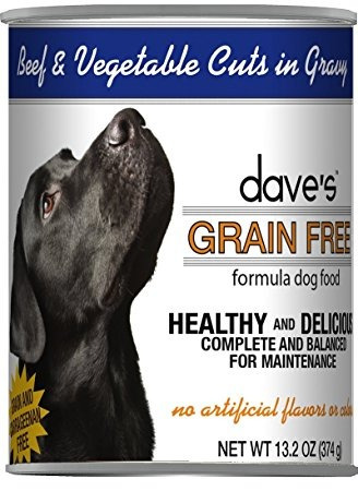 De Dave Beef & Vegetales Libre Del Grano Los Recortes En Sal