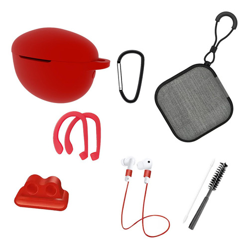 Funda Y Kit De Accesorios 8 En 1 Para Huawei Freebuds 4i