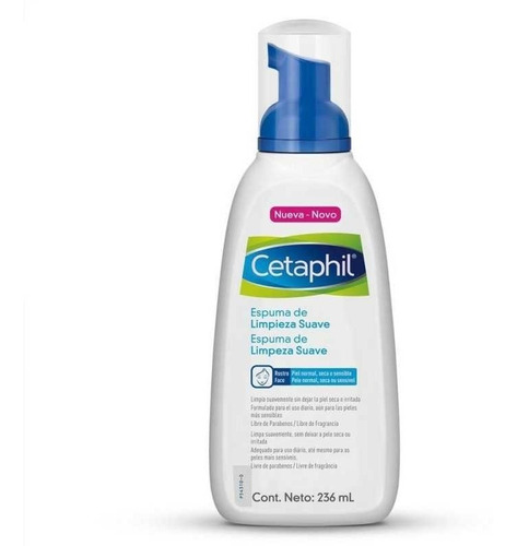 Cetaphil. Espuma Limpieza Suave