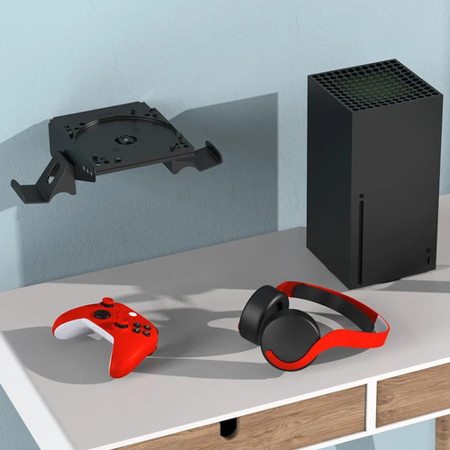 Soporte De Pared Para Xbox Series Xsx, Auriculares Y Control