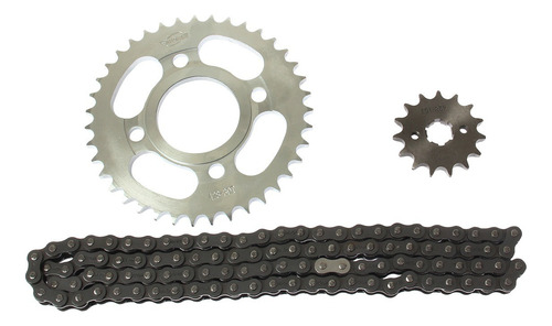 Kit Arrastre Sprocket Cadena Piñon Italika Ft150 Gts Gt Y G