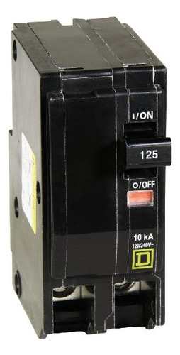 Interruptor Automático Qo Qo2125cp De Square D, 125 Amperios