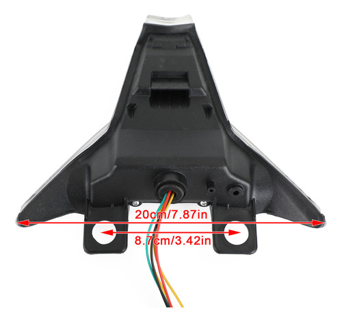 Señal Giro Luz Trasera Integrada Para Ninja Zx10r Z1000
