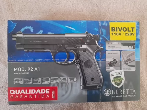 AIRSOFT POR MENOS DE 100 REAIS !!! * BERETTA 90 TWO ARSENAL RIO