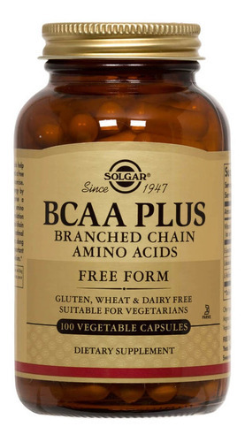 Bcaa Plus - 100 Caps Sabor Sin Sabor