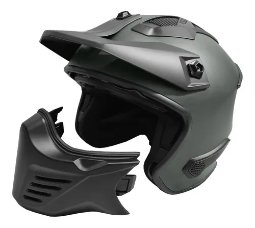 Casco desmontable moto hotsell