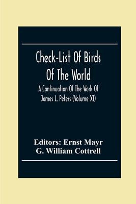 Libro Check-list Of Birds Of The World; A Continuation Of...