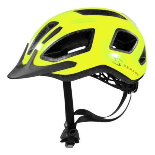 Casco Urbano Serfas Metro Color Amarillo Talle S M