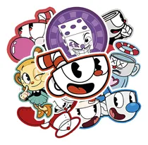 Comprar Pack Stickers Vinilo Cuphead Calcomanias Apum