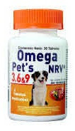 Omega Pets Omegas 3,6&9 Mejora Piel Y Pelo En Perros 30 Tab