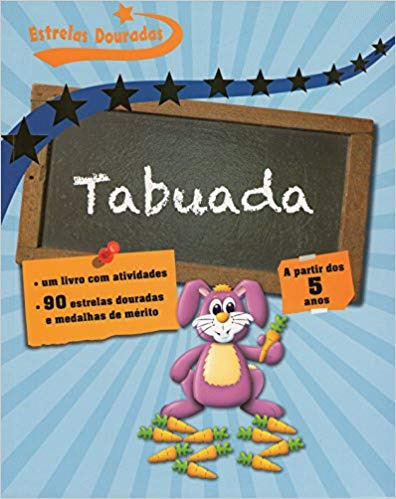 Livro Tabuada - Coleção Estrelas Douradas - Editora Parragon [2012]