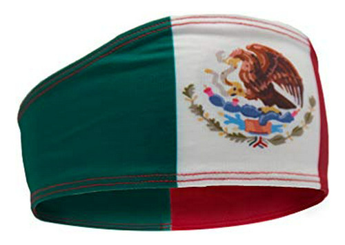 Cinta Elástica Deportiva Antideslizante Mexico Flag Para Hom