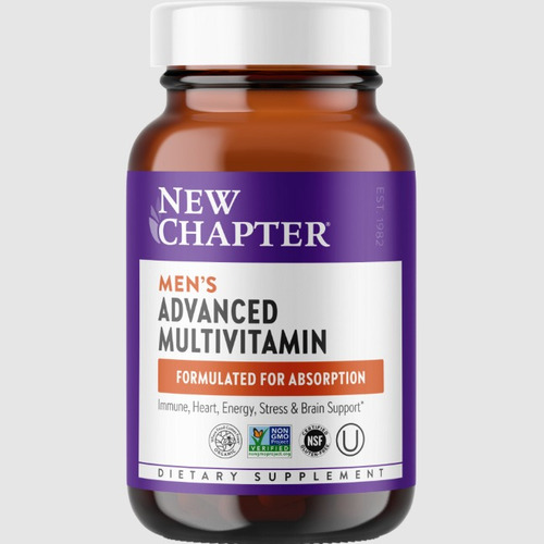 New Chapter | Men's Advanced Multivitamin | 48 Tablets