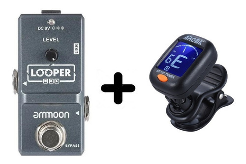 Pedal Loop Looper Ammoon Guitarra Violão Brinde Afinador