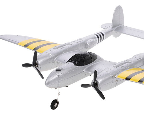 P38 Rc Fighter Plane Foam Aircraft Model De Juguete