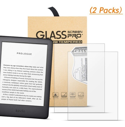 Mica Lámina De Vidrio Kindle Paperwhite 2018 Alta Calidad 9h