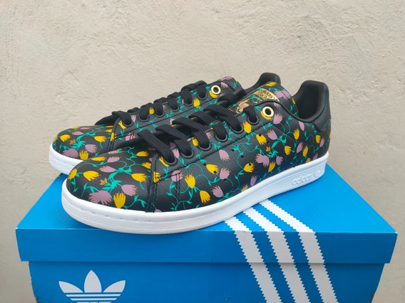 Tenis Adidas Stan Flores Mujer | MercadoLibre 📦