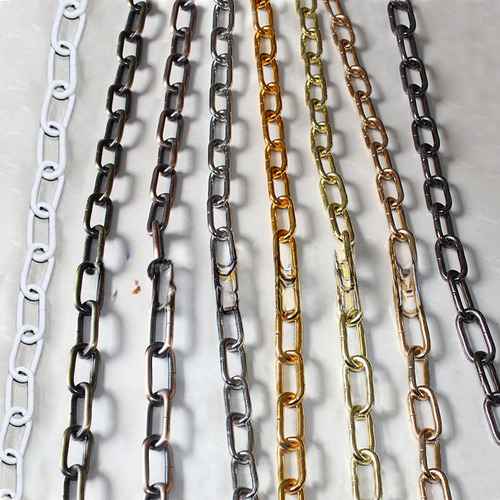 Cadena Tipo Candelabro De Cristal, 4 Unidades, Cobre De Imit