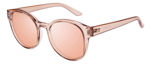 Le Specs Mujer Paramount Anteojos De Sol, Beige, Talla Nica