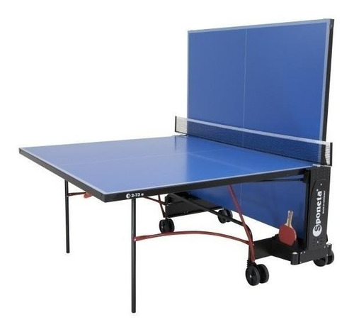 Mesa de ping pong Sponeta Galaxy 200 Outdoor fabricada en resina color azul