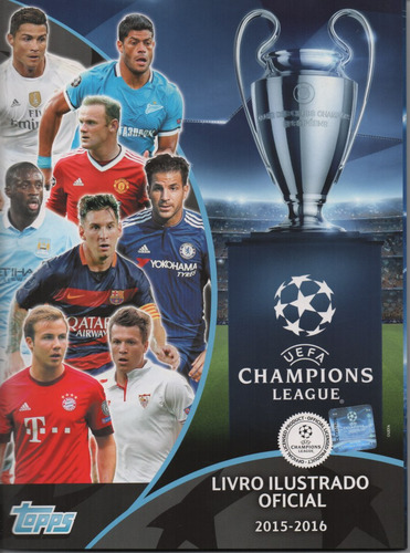 Álbum Uefa Champions League 2015/2016 Completo Para Colar