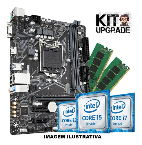 Kit Gamer 7ºgeração H110 + G4560 + Memoria 4gb Ddr4 Promoção