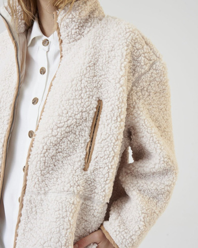Imagen 4 de 6 de Campera Mujer Boucle Courtney System
