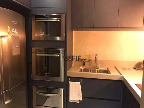 Apartamento Com 1 Dormitório Para Alugar, 66 M² Por R$ 6.500,00/mês - Brooklin - São Paulo/sp - Ap41330