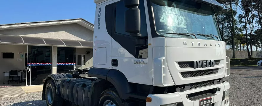 Iveco Stralis 380 Branco Tração 4x2 Toco Ano 2011/2011