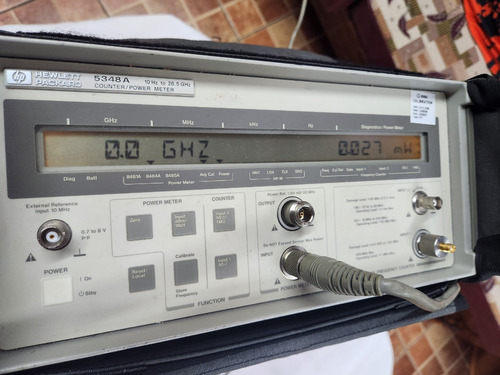 Hp Agilent 5348a Contador De Frequencias/medidor De Microoda (Usado)