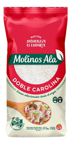 Arroz Molinos Ala Blanco Doble Carolina Grano Selecto 500gr